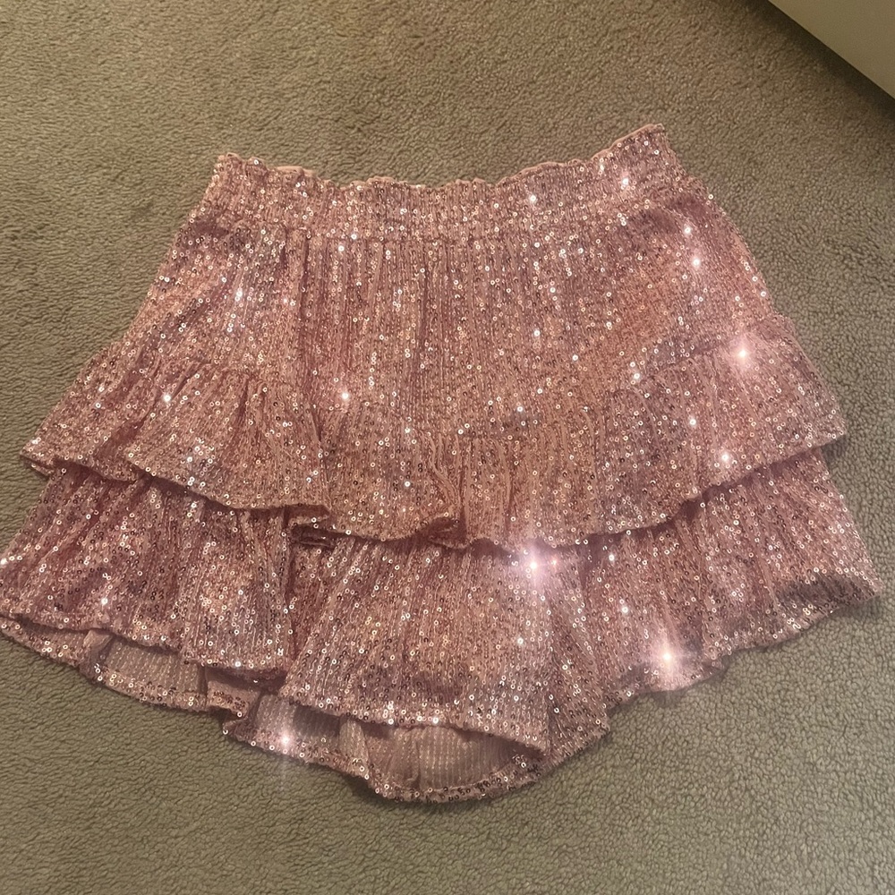 Pink Sparkly Skirt